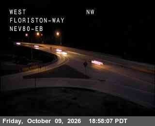 Hwy 80 at Floriston, I-80 at 19:00 on 2026-10-09