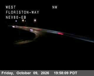 Hwy 80 at Floriston, I-80 at 20:00 on 2026-10-09