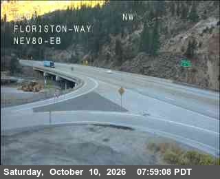 Hwy 80 at Floriston, I-80 at 08:00 on 2026-10-10