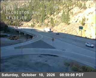 Hwy 80 at Floriston, I-80 at 09:00 on 2026-10-10