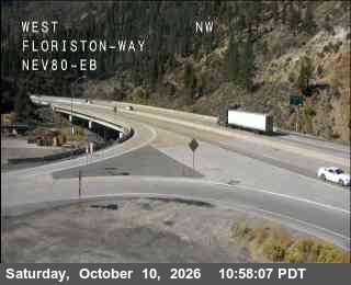 Hwy 80 at Floriston, I-80 at 11:00 on 2026-10-10