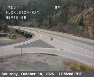 Hwy 80 at Floriston, I-80 at 18:00 on 2026-10-10