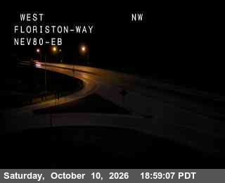 Hwy 80 at Floriston, I-80 at 19:00 on 2026-10-10