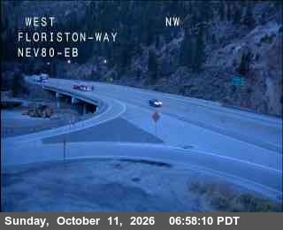 Hwy 80 at Floriston, I-80 at 07:00 on 2026-10-11