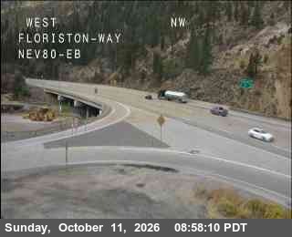 Hwy 80 at Floriston, I-80 at 09:00 on 2026-10-11
