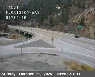 Hwy 80 at Floriston, I-80 at 10:00 on 2026-10-11