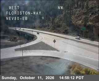 Hwy 80 at Floriston, I-80 at 15:00 on 2026-10-11
