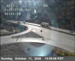 Hwy 80 at Floriston, I-80 at 16:00 on 2026-10-11