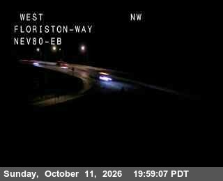 Hwy 80 at Floriston, I-80 at 20:00 on 2026-10-11