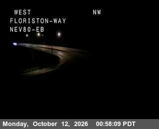 Hwy 80 at Floriston, I-80 at 01:00 on 2026-10-12