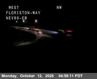 Hwy 80 at Floriston, I-80 at 05:00 on 2026-10-12