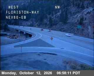 Hwy 80 at Floriston, I-80 at 07:00 on 2026-10-12
