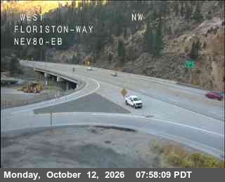 Hwy 80 at Floriston, I-80 at 08:00 on 2026-10-12