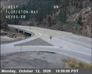 Hwy 80 at Floriston, I-80 at 11:00 on 2026-10-12