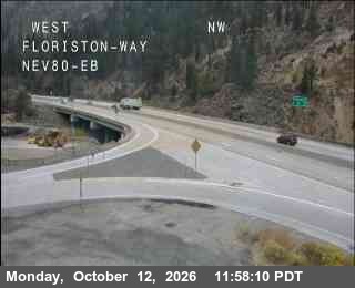 Hwy 80 at Floriston, I-80 at 12:00 on 2026-10-12