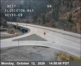 Hwy 80 at Floriston, I-80 at 15:00 on 2026-10-12