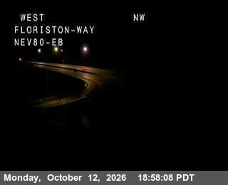 Hwy 80 at Floriston, I-80 at 19:00 on 2026-10-12