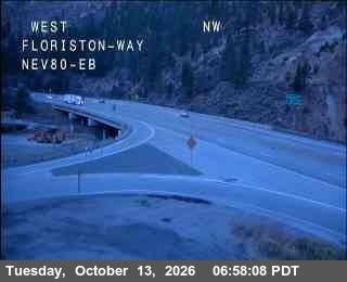 Hwy 80 at Floriston, I-80 at 07:00 on 2026-10-13