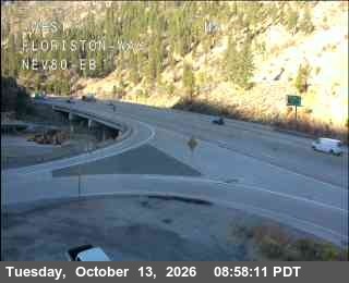 Hwy 80 at Floriston, I-80 at 09:00 on 2026-10-13
