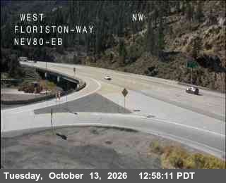 Hwy 80 at Floriston, I-80 at 13:00 on 2026-10-13