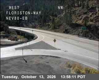 Hwy 80 at Floriston, I-80 at 14:00 on 2026-10-13