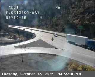 Hwy 80 at Floriston, I-80 at 15:00 on 2026-10-13