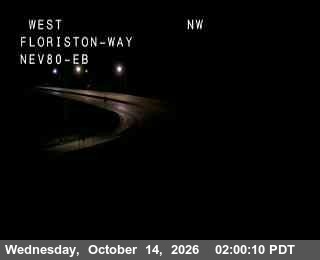 Hwy 80 at Floriston, I-80 at 02:00 on 2026-10-14