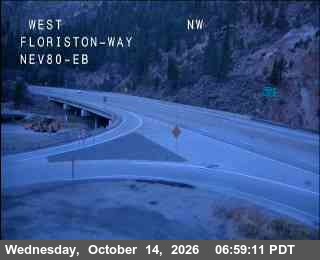 Hwy 80 at Floriston, I-80 at 07:00 on 2026-10-14
