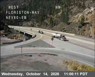 Hwy 80 at Floriston, I-80 at 11:00 on 2026-10-14