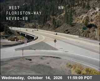 Hwy 80 at Floriston, I-80 at 12:00 on 2026-10-14