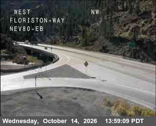 Hwy 80 at Floriston, I-80 at 14:00 on 2026-10-14