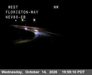 Hwy 80 at Floriston, I-80 at 20:00 on 2026-10-14