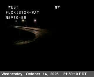 Hwy 80 at Floriston, I-80 at 22:00 on 2026-10-14