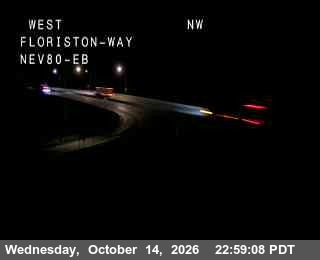 Hwy 80 at Floriston, I-80 at 23:00 on 2026-10-14