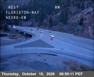 Hwy 80 at Floriston, I-80 at 07:00 on 2026-10-15