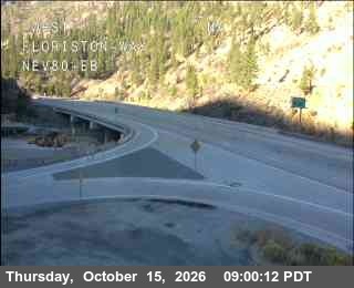 Hwy 80 at Floriston, I-80 at 09:00 on 2026-10-15