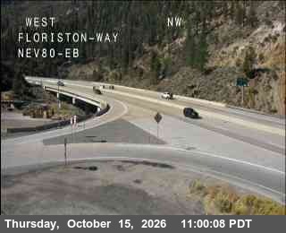 Hwy 80 at Floriston, I-80 at 11:00 on 2026-10-15