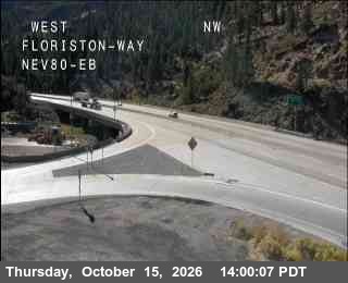 Hwy 80 at Floriston, I-80 at 14:00 on 2026-10-15