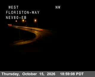Hwy 80 at Floriston, I-80 at 19:00 on 2026-10-15