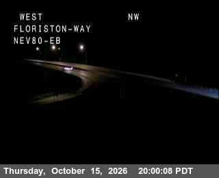 Hwy 80 at Floriston, I-80 at 20:00 on 2026-10-15