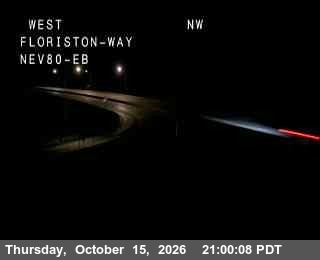 Hwy 80 at Floriston, I-80 at 21:00 on 2026-10-15