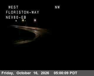 Hwy 80 at Floriston, I-80 at 05:00 on 2026-10-16