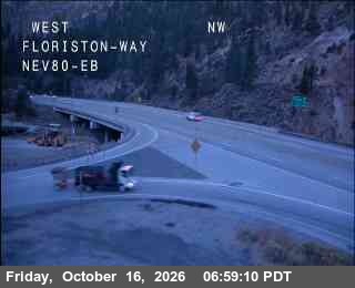Hwy 80 at Floriston, I-80 at 07:00 on 2026-10-16