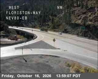 Hwy 80 at Floriston, I-80 at 14:00 on 2026-10-16