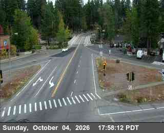 Hwy 89 at Hwy 28, SR-89 at 18:00 on 2026-10-04