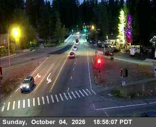 Hwy 89 at Hwy 28, SR-89 at 19:00 on 2026-10-04