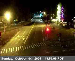 Hwy 89 at Hwy 28, SR-89 at 20:00 on 2026-10-04
