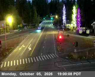 Hwy 89 at Hwy 28, SR-89 at 19:00 on 2026-10-05