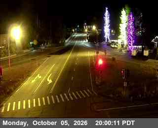 Hwy 89 at Hwy 28, SR-89 at 20:00 on 2026-10-05