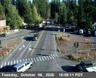 Hwy 89 at Hwy 28, SR-89 at 17:00 on 2026-10-06